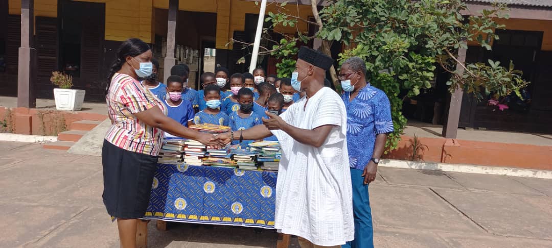 Four Basic schools in Accra received assorted books