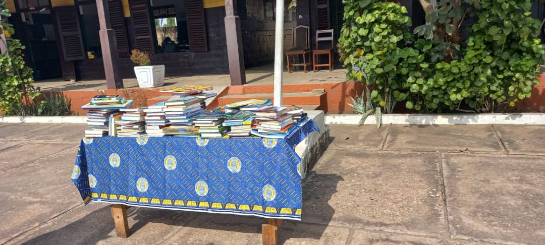 Four Basic schools in Accra received assorted books