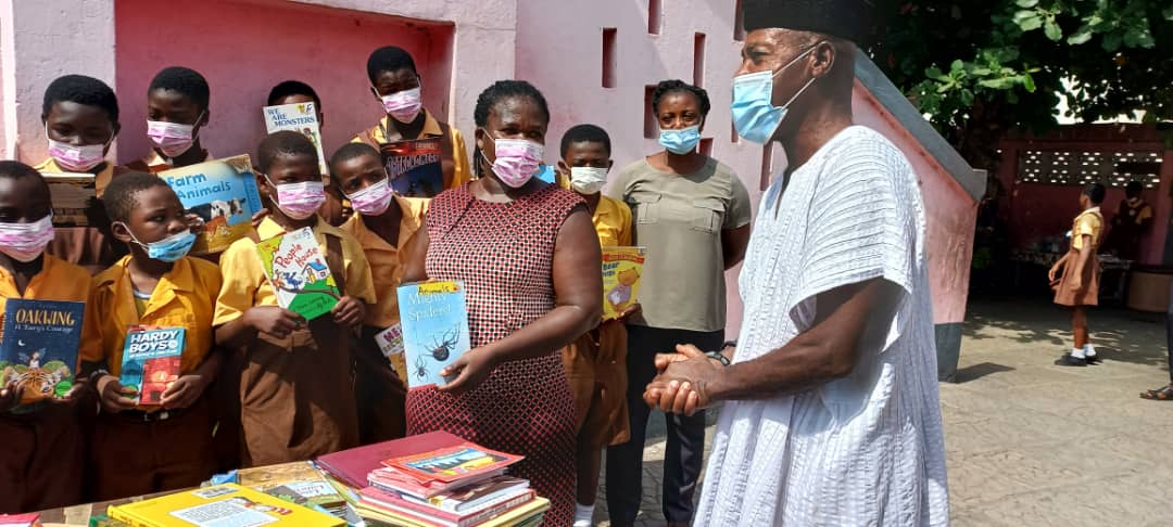 Four Basic schools in Accra received assorted books