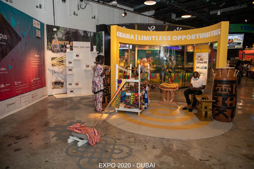 Publicity of Accra World Book Capital, 2023 at Expo 2020 Dubai