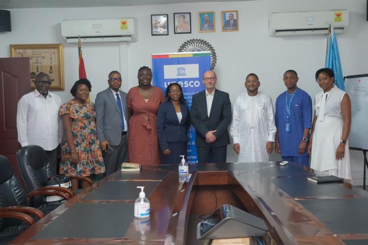 UNESCO’s Global Coordinator of the World Book Capital Programme Visits Accra