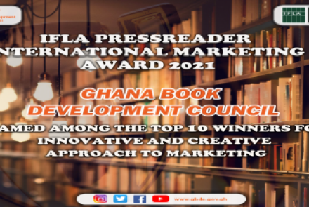 GBDC Emerges among top 10 Entries for IFLA Pressreader Marketing Award, 2021